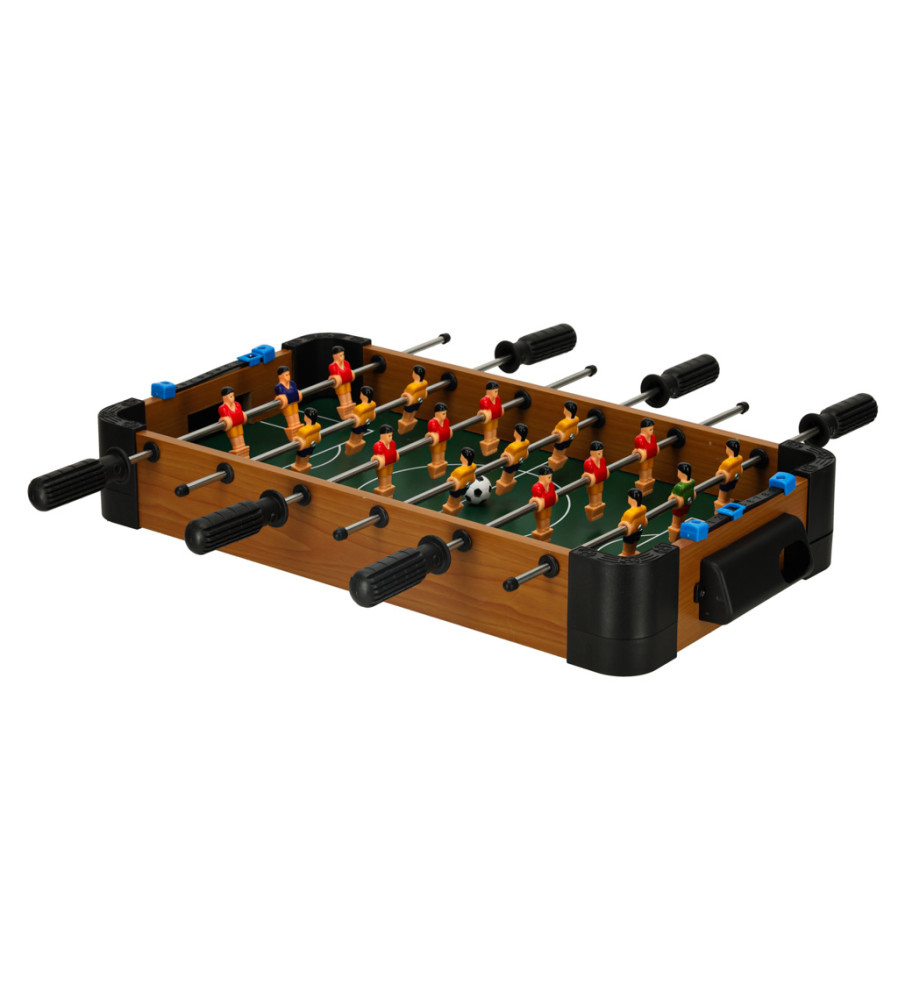 Masa de fotbal, cu 2 bile si contor pentru scoruri, 50 x 10 x 51.5 cm