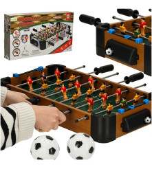 Masa de fotbal, cu 2 bile si contor pentru scoruri, 50 x 10 x 51.5 cm