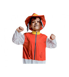 Costum carnval DOG BRIGADE (Pompier - Marshall),marime 92-104 cm (3-4 Ani)