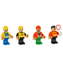 Set pista de curse din 55 de piese, trenulet cu sina, masini de constructii si accesorii