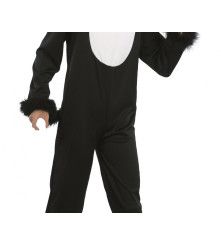 Costum carnaval pisica pentru copii Halloween Black, marime 120/130 cm 6-7 ani