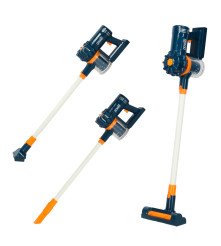 Aspirator vertical de jucarie pentru copii 2 in1 cu funcție de aspirare,  bleumarin