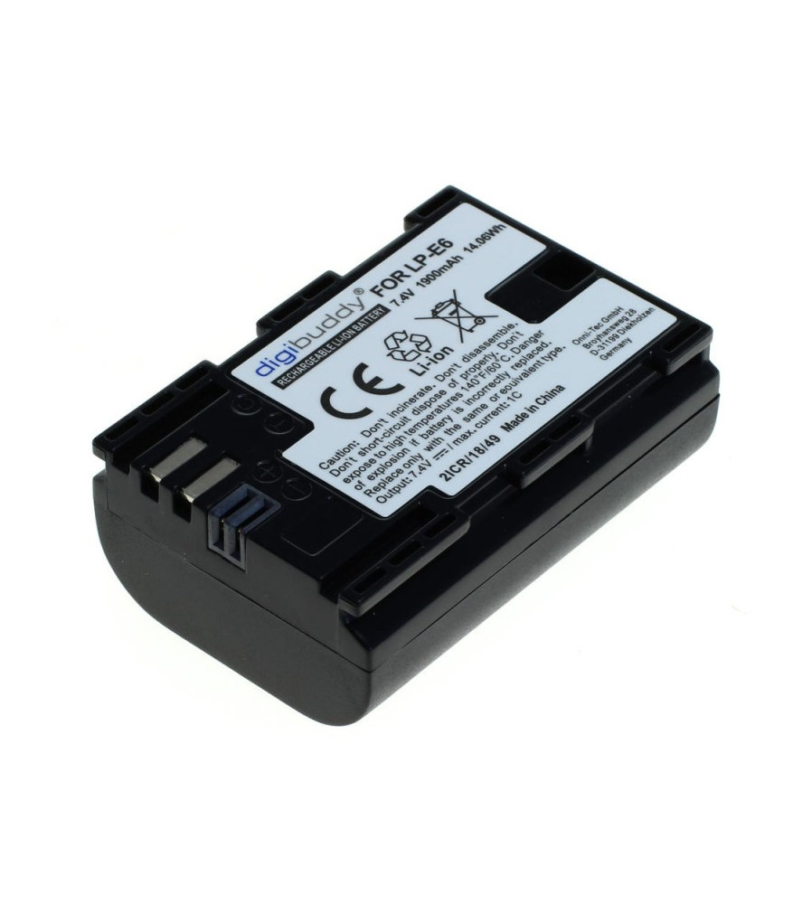 Acumulator compatibil cu Canon LP-E6 / LP-E6N- 1900mAh