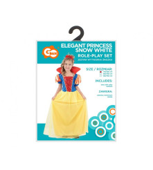 Costum carnaval  Albă ca Zăpada pentru copii, marime 110-120 cm, multicolor (5-6 ani)