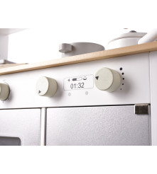 Bucatarie de jucarie din lemn pentru copii, mdf, cu accesorii moderne, 82cm
