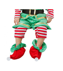 Costum Elf (Spiridus) pentru copii 3-4 ani (92/104 cm)