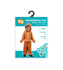 Costum carnaval Turta Dulce pentru copii, marime 92/104 cm, (3-4 Ani)