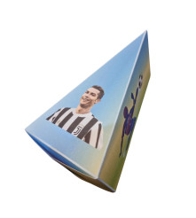 Cutie in forma de felie tort din carton de 160 gr model Ronaldo 12 x 7 x 5 cm