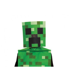 Costum carnaval Minecraft Creeper Essential pentru copii, marime S ( 4 - 6 ani)