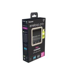Incarcator cu display LCD BQ-CC65E ERP Panasonic eneloop Top
