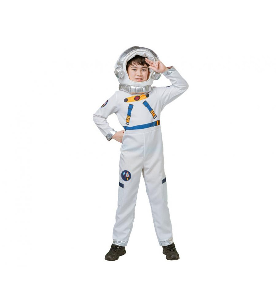 Costum carnaval Astronaut pentru copii, marime 110-120 cm ( 4-6 ani)