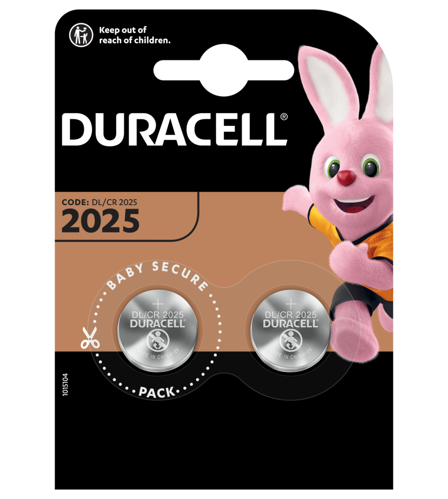 Duracell CR2025 3V baterie plata