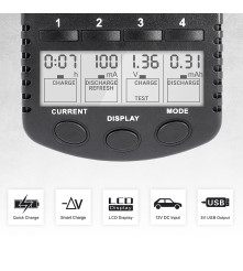 EverActive NC-1000 PLUS Incarcator Profesional