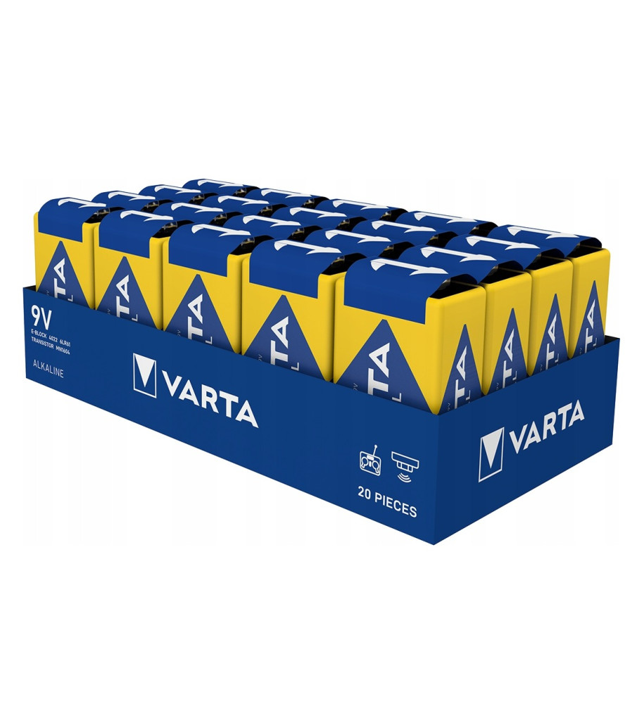 Varta Industrial Alkaline 9V / E-Block / 6LP3146 / 4022