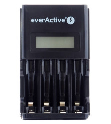 Incarcator everActive AA AAA NC-450 Black Edition cu  4 canale