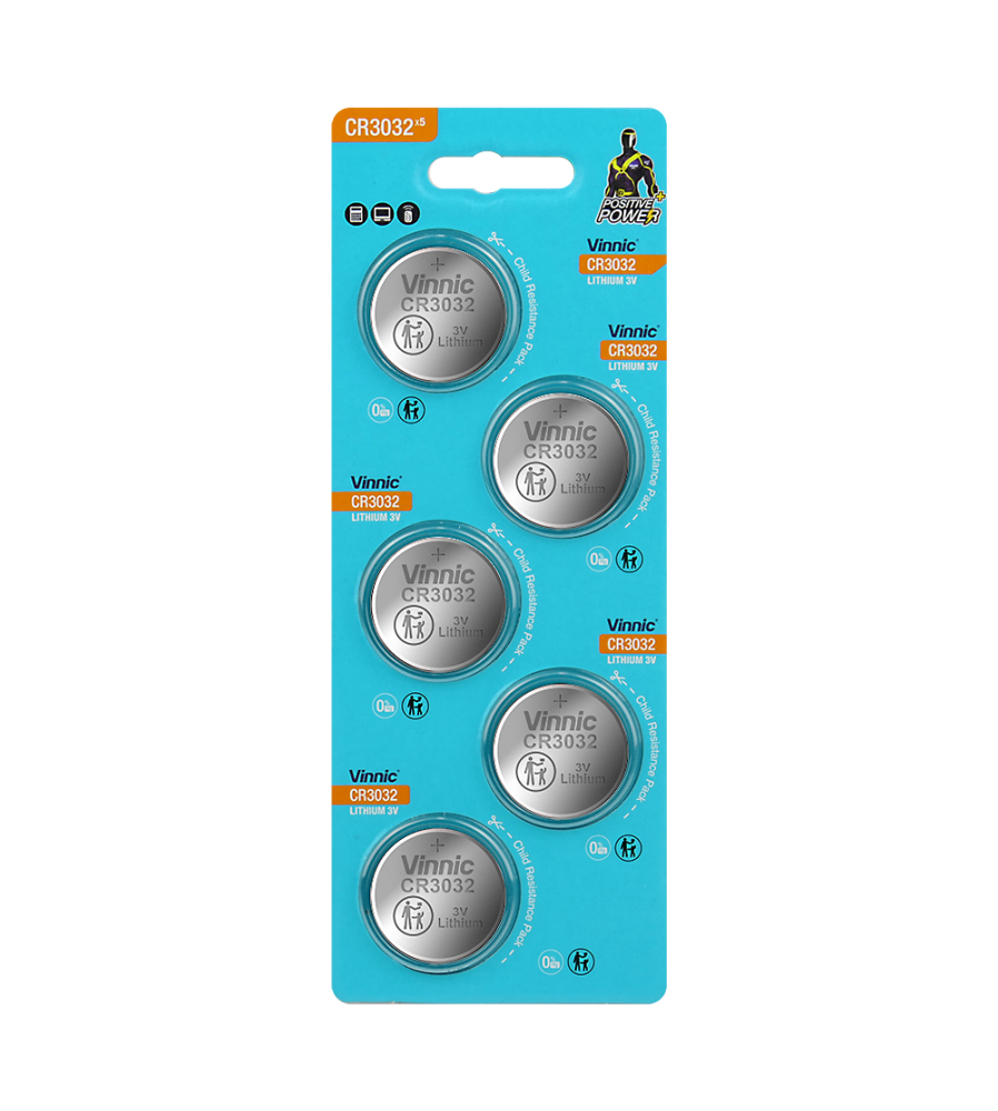 Baterie litiu Vinnic CR3032 - 5 bucati/blister