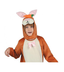 Costum carnaval Iepuras maro pentru copii mărime 110/120 cm ( 4 - 6 ani)