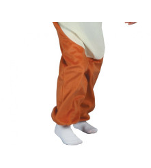 Costum carnaval Iepuras maro pentru copii mărime 110/120 cm ( 4 - 6 ani)