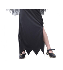 Costum carnaval Vaduva Neagra pentru copii, marime 130/140 cm ( 8-10 ani)