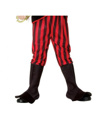 Costum carnaval Pirat Rosu pentru copii, marime 120/130 cm ( 6-8 ani)
