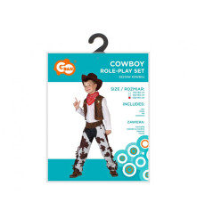Costum carnaval Cowboy pentru copii, marime 130/140 cm ( 8-10 ani)