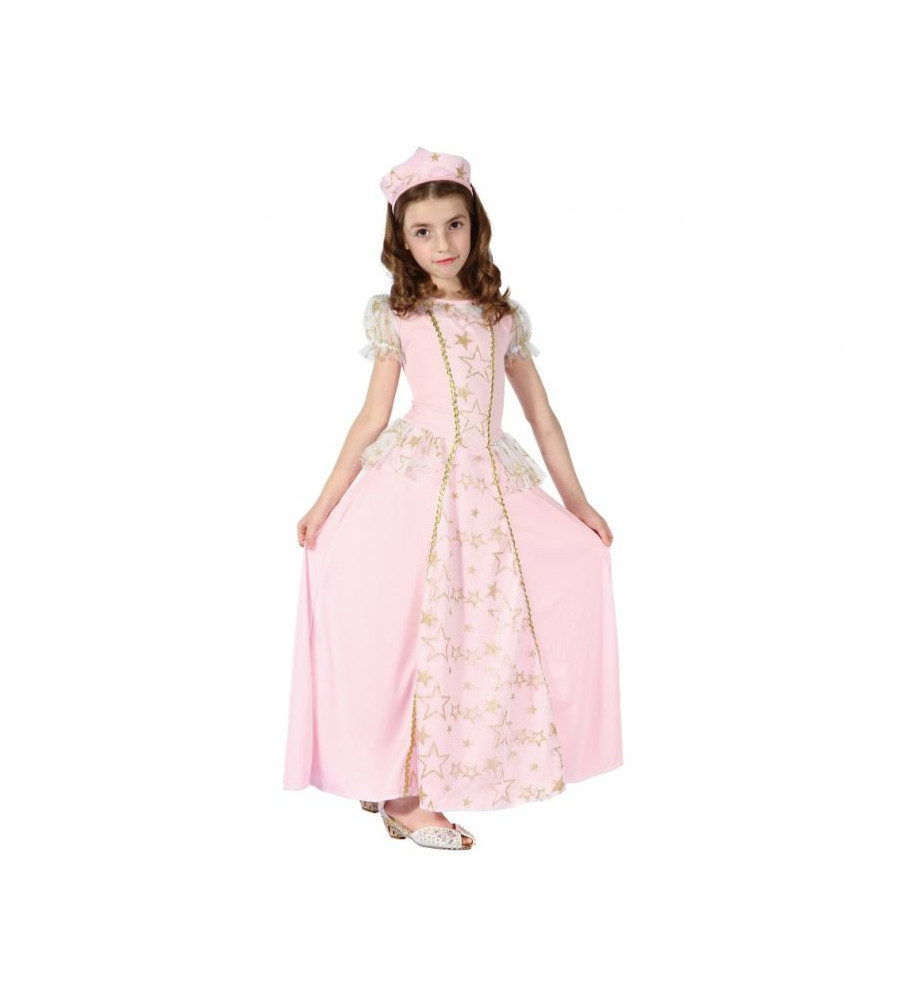 Costum carnaval Rose Princess, marime 130/140 cm ( 8-10 ani)