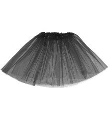 Fusta tutu pentru copii, negru, marime universala