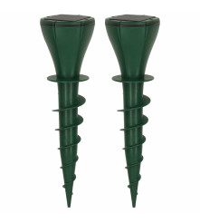 Set 2 aparate cu incarcare solara, ultrasunete, repelent pentru cartite si rozatoare in gradina
