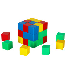 Set 32 ​​blocuri de constructie magnetice, cuburi