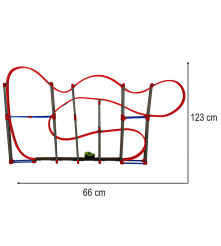 Set Pista de masinute antigravitatie, din 120 elemente, cu masinuta pe baterie