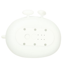 Lampa veghe LED din silicon moale pentru copii, model Nor, alb