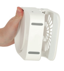 Lampa de veghe cu clips, alb