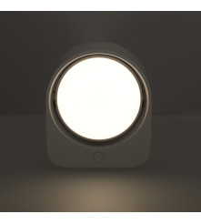 Lampa de veghe cu clips, alb