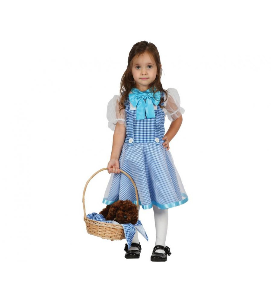 Costum carnaval Dorothy pentru copii, marime 92/104 cm (3-4 ani)