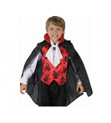 Costum carnaval Elegant Vampire pentru copii, marime 110/120 cm ( 4-6 ani)