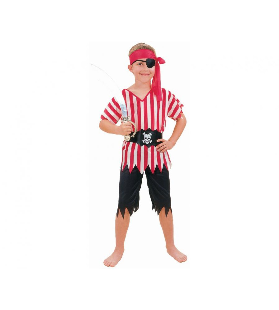 Costum carnaval Pirat Salbatic pentru copii, marime 110/120 cm ( 4-6 ani)
