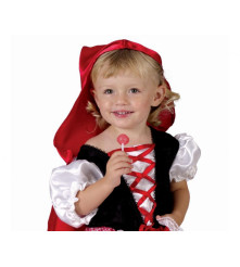 Costum carnaval Scufita Rosie pentru fetite, marime 92/104 cm ( 3-4 ani)