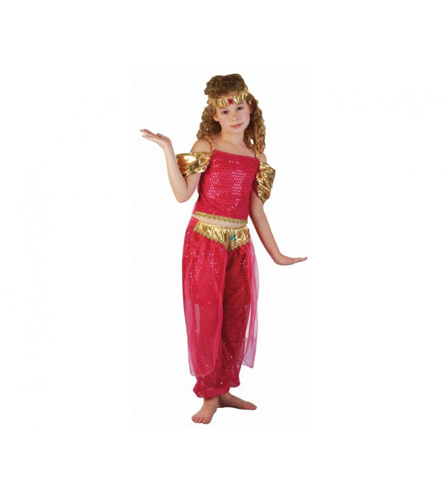 Costum carnaval copii Dansatoare din buric 5-6 ani ( 110/120 cm)
