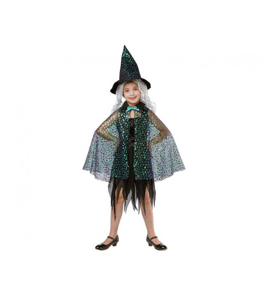 Costum carnaval Vrajitoare pentru copii 130/140 cm (8-10 ani)