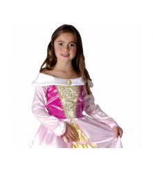 Costum carnaval Frumoasa Adormita pentru copii, marime 110/120 cm( 5-6 ani)