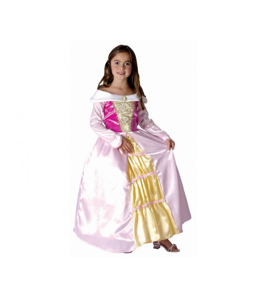 Costum carnaval Frumoasa Adormita pentru copii, marime 110/120 cm( 5-6 ani)