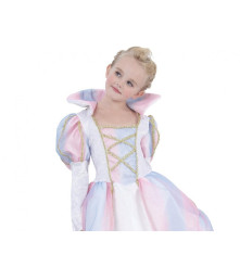 Costum carnaval Printesa curcubeu, pentru copii, 5-6 ani ( 110/120 cm)
