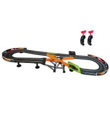 Set pista de curse Fast and Furious Dead Drop cu doua masinute si telecomenzi