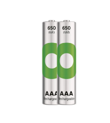 Set 2 baterii reincarcabile AAA / R03 Ni-MH GP ReCyko 650mAh