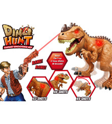 Set de joc de indemanare Dino Hunt Blaster cu pistol si dinozaur