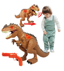 Set de joc de indemanare Dino Hunt Blaster cu pistol si dinozaur