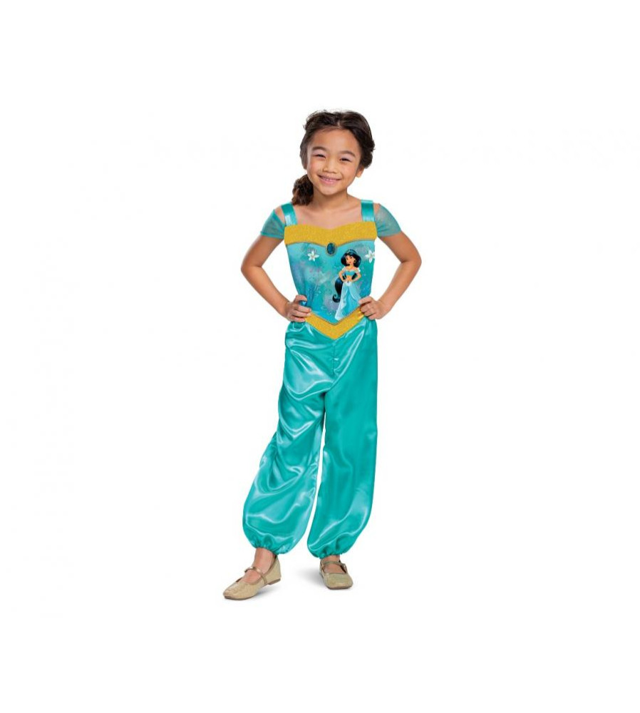 Costum carnaval Jasmine Basic Plus - Aladdin (licență) pentru copii, marime 120/130 cm (7- 8 ani)