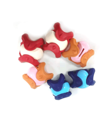 Pusculita in forma de minge puzzle 3D, multicolor, 16,5 x 16,5 x 16,5 cm