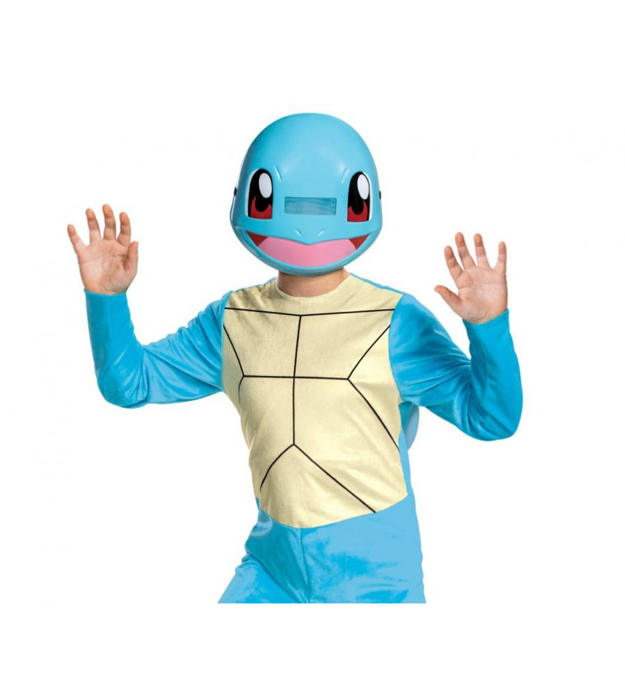 Costum carnaval pentru copii Squirtle Classic- Pokemon (licenta), mărime S (4-6 ani)