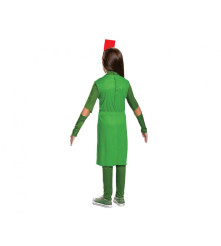 Costum carnaval Minecraft Creeper Classic Girl pentru copii, marime M ( 7 - 8 ani)